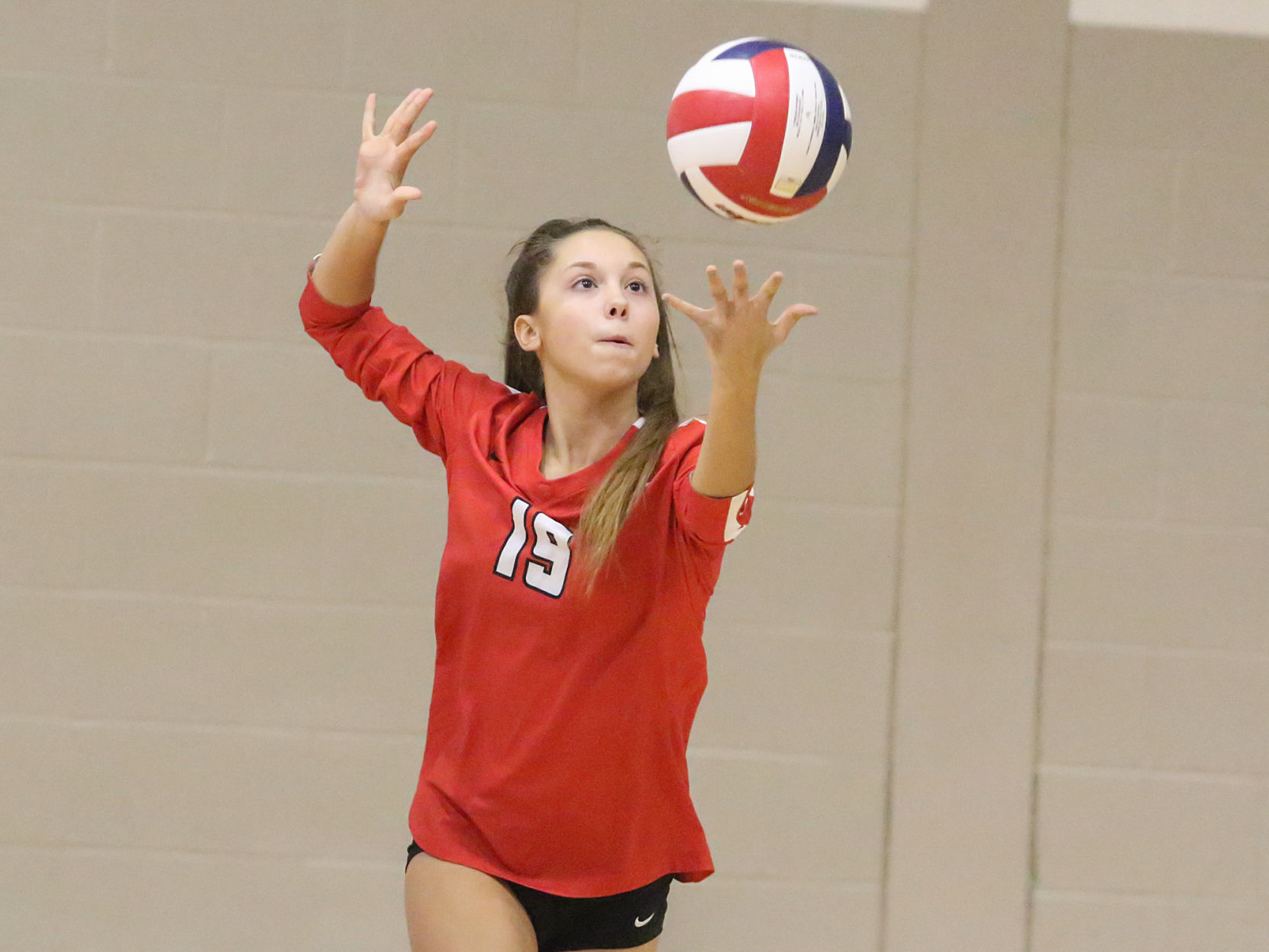 Ursuline vs. Visitation volleyball